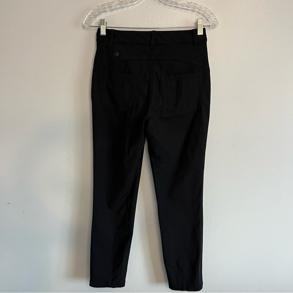 Lululemon Ca 35801 Rn 106259 Compression Pant Leggings Black Womens Sz 4 Golf - Picture 9 of 9